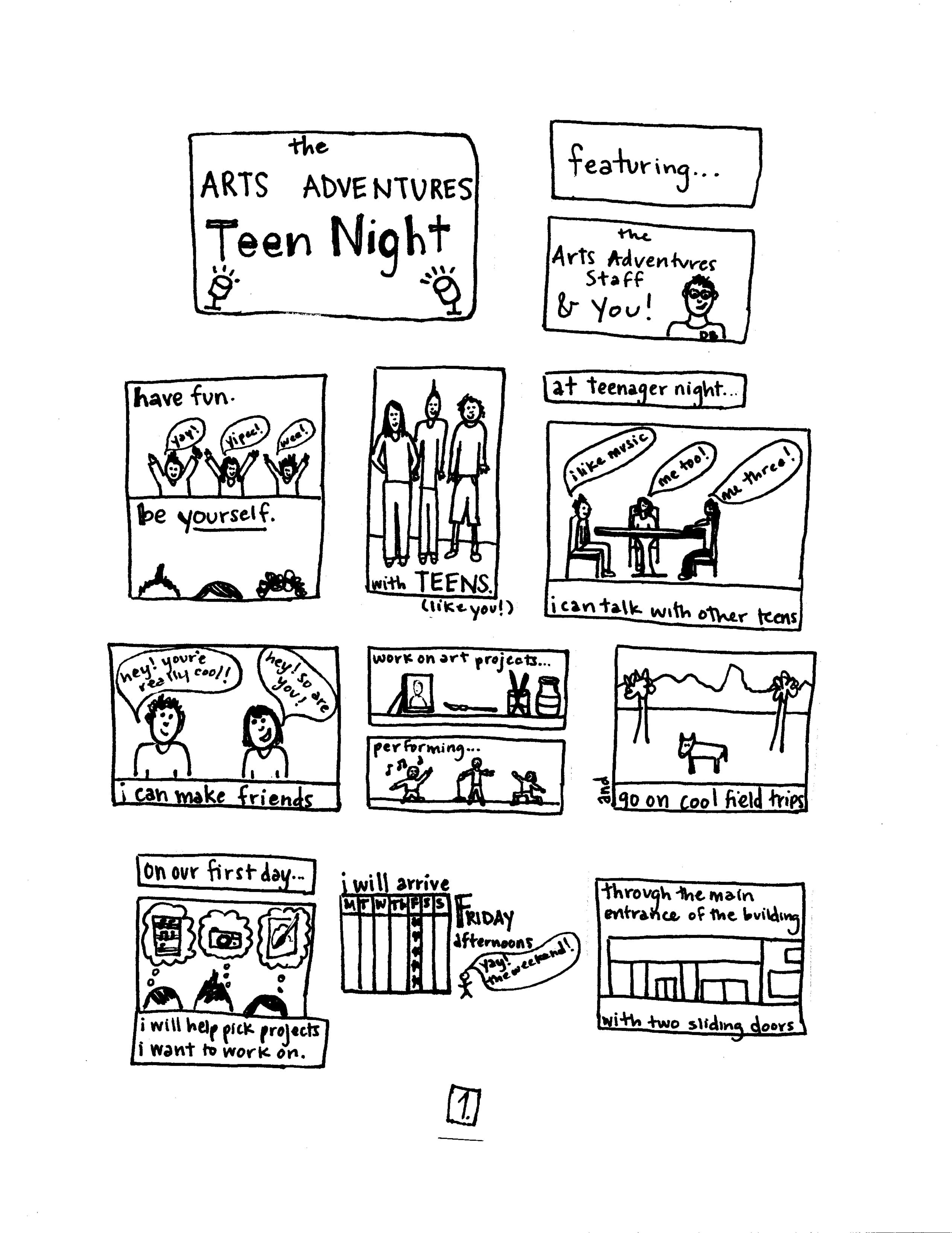 Art Night Collaborate Teen 11